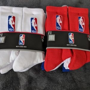 Authentic NBA Socks 12 Pairs size 6-12